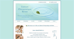 Desktop Screenshot of chiropratique-reims.fr